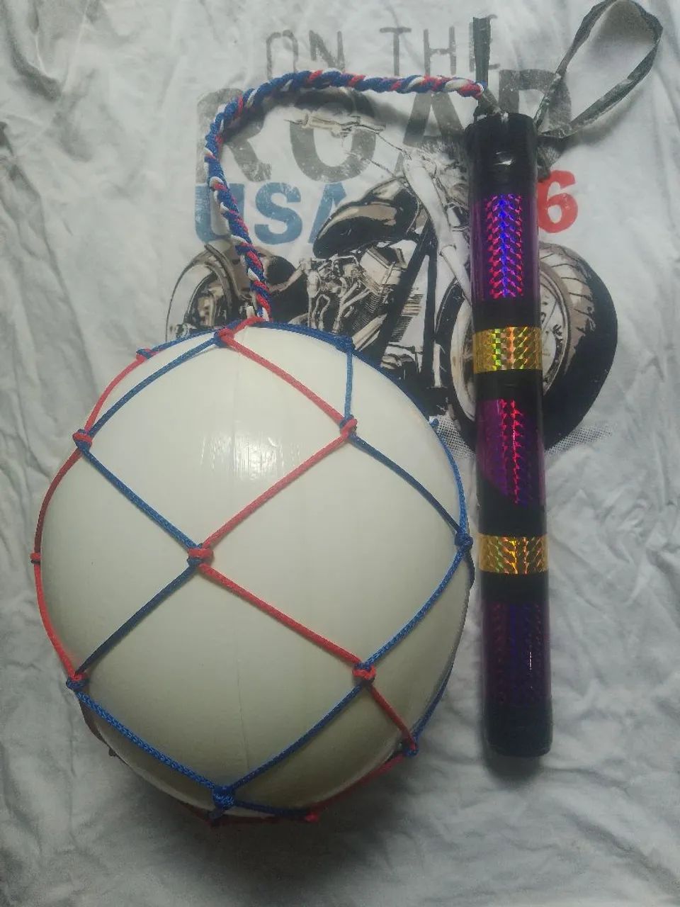 BOLAS TRANÇADAS DE BATE-BOLA COM O CABO PADRONIZADO  - Foto 3