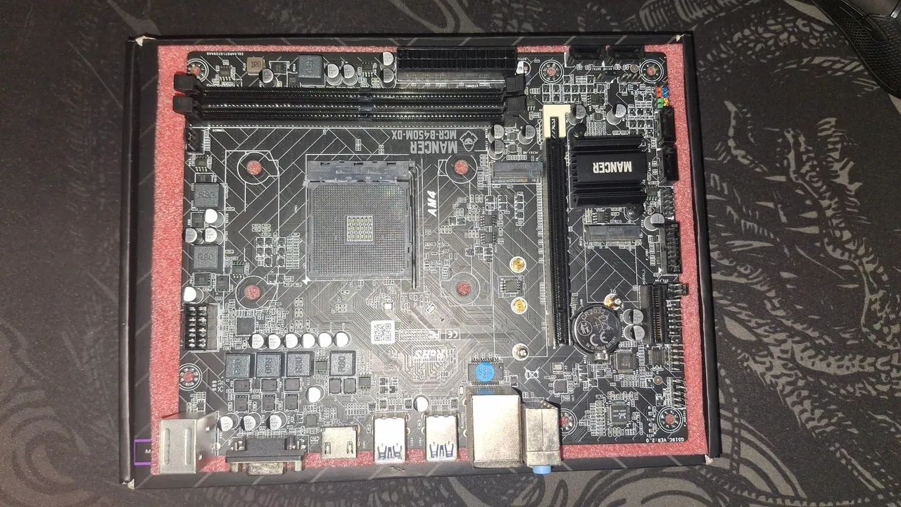 V/ PLACA-MÃE MANCER B450m-DX - Foto 5