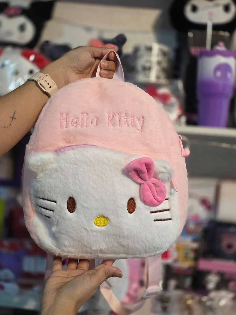 Hello kitty Mochila Infantil - Foto 2