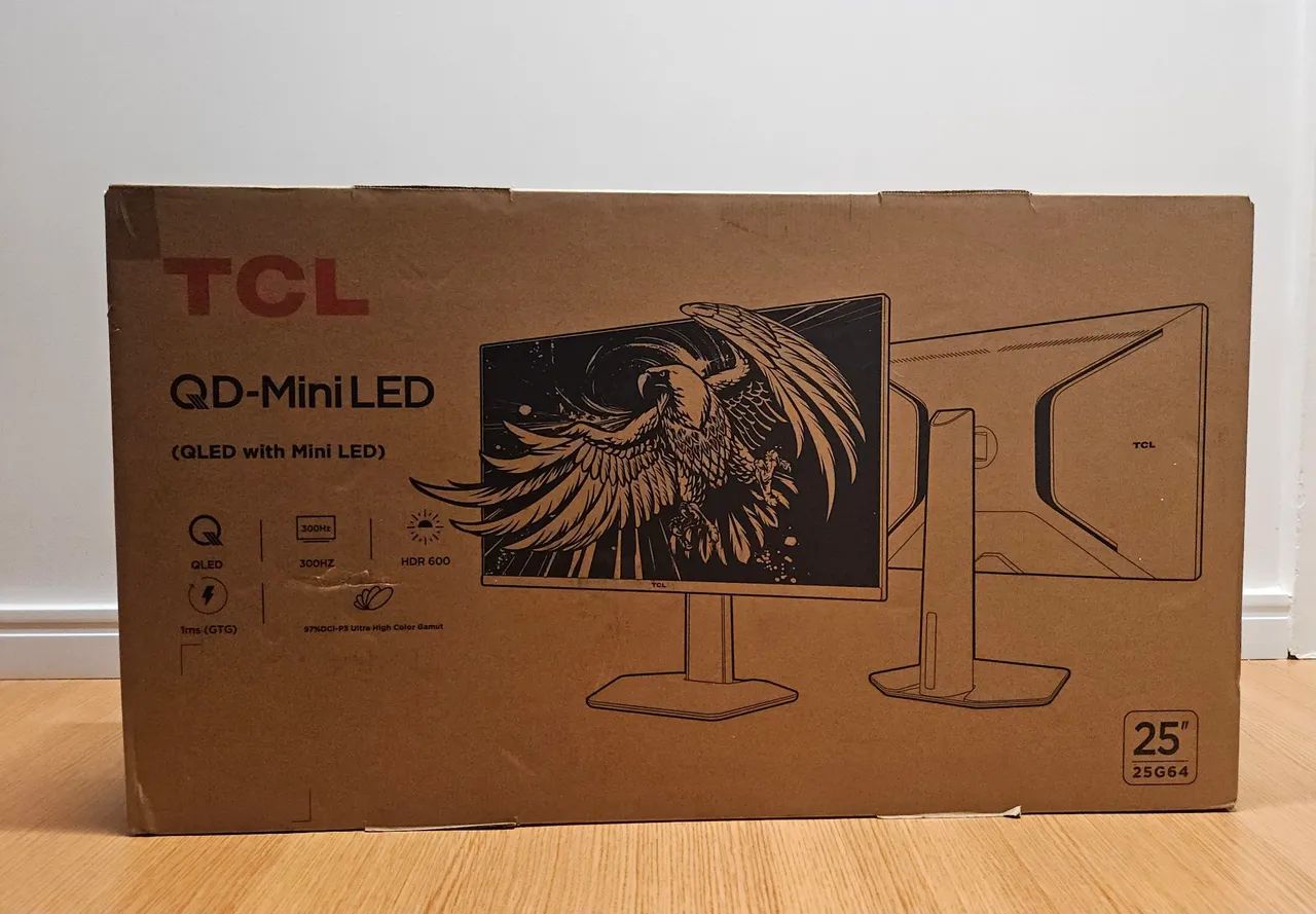 Monitor Gamer TCL QD-Mini LED 25 polegadas, 300Hz - Foto 3