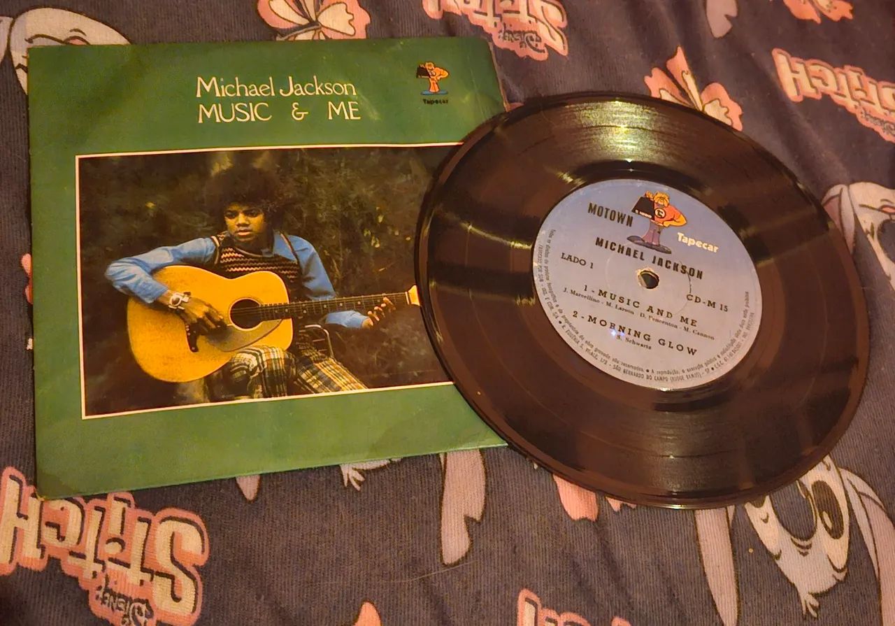 Compacto Vinil Michael Jackson 'Music and Me'