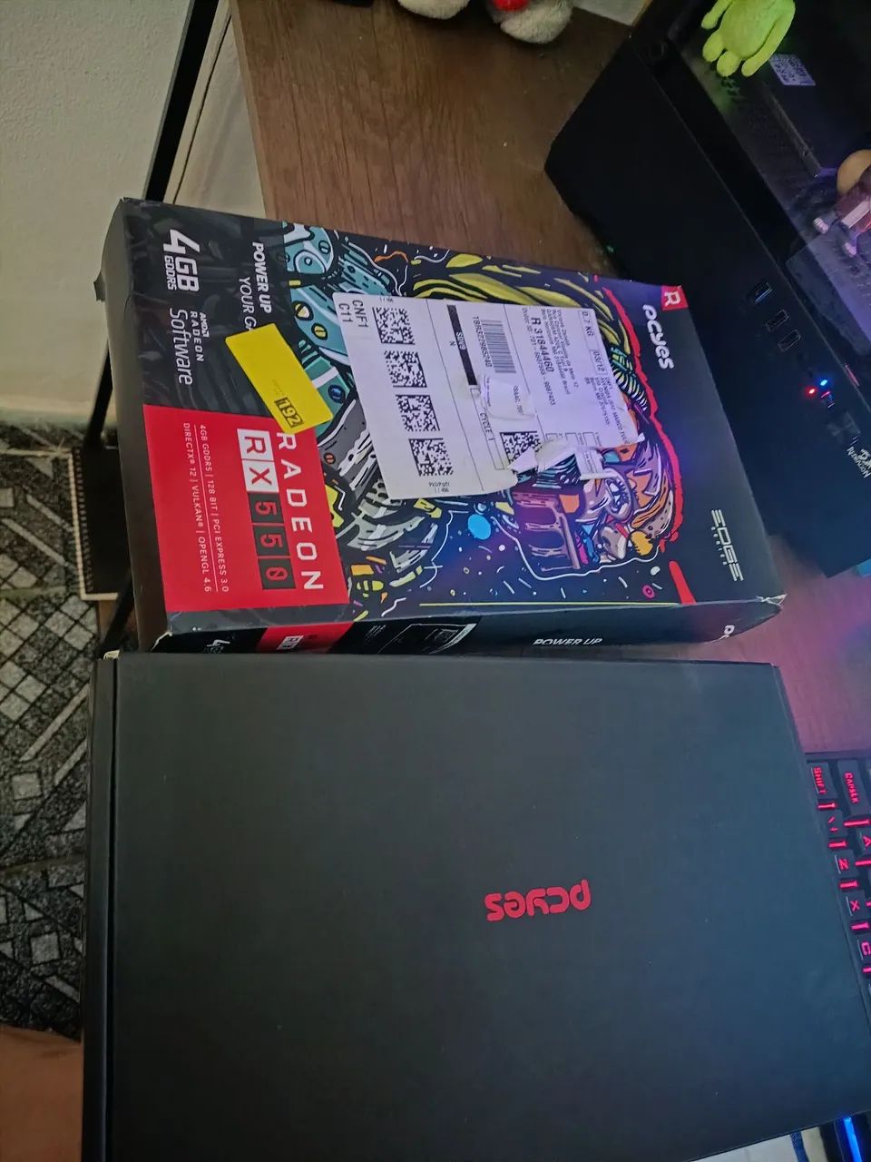PC Core i5 64bits e placa gamer Radeon RX550 - Foto 3