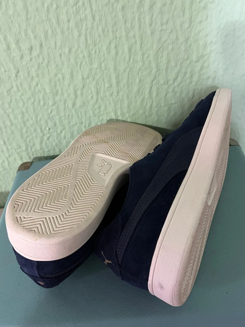Tênis Puma Azul 37 Suede - Foto 3