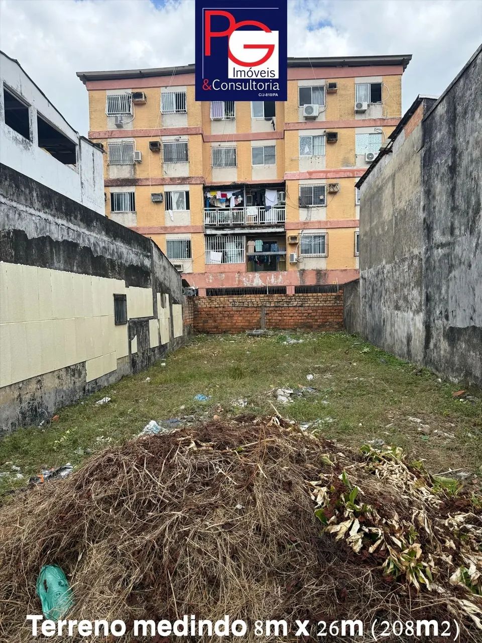 VENDO MARAVILHOSO TERRENO MEDINDO 8M DE FRENTE X 26M DE FUNDOS, ÓTIMO LOCAL NA TV CARLOS D - Foto 2