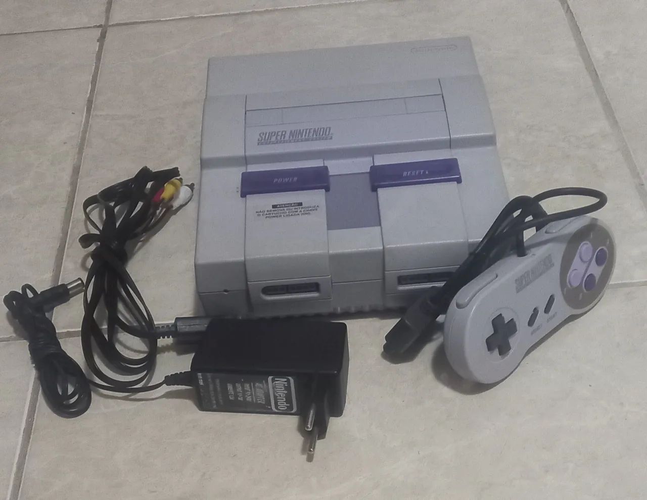 Super Nintendo fat impecável  - Foto 3
