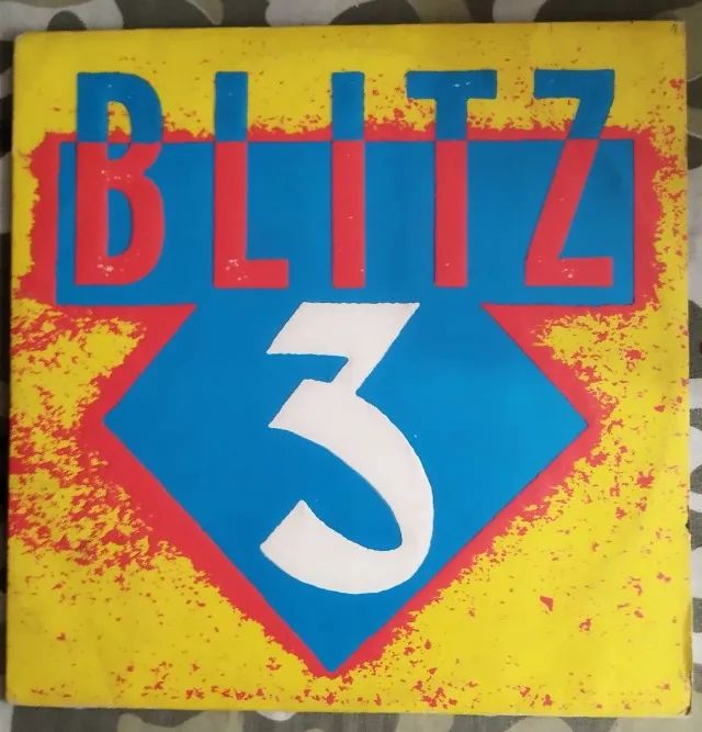 Vinil LP Blitz - Blitz 3 (1984) Yellow Sleeve / New Wave / Pop Rock
