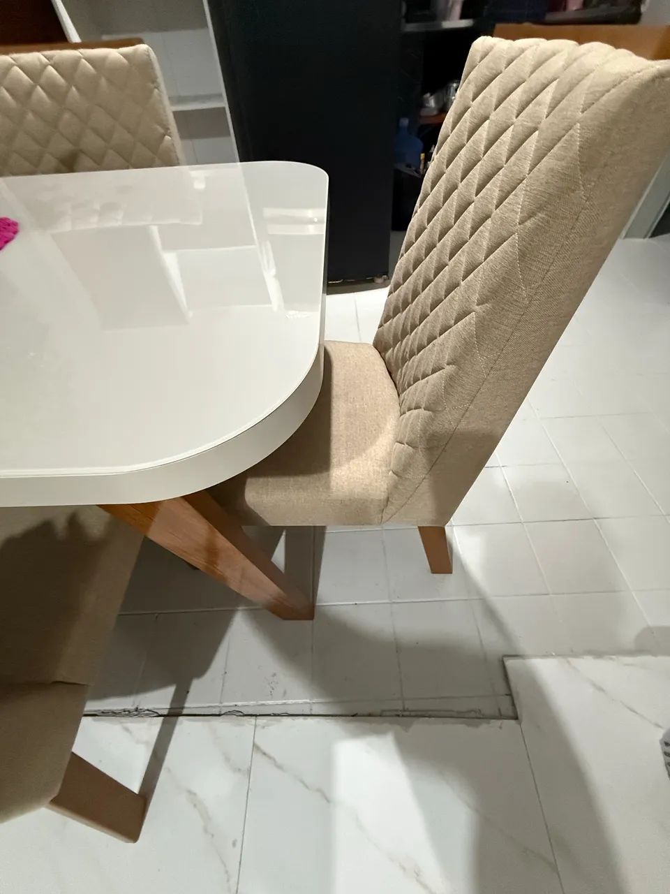Mesa jantar 4 cadeiras  - Foto 4