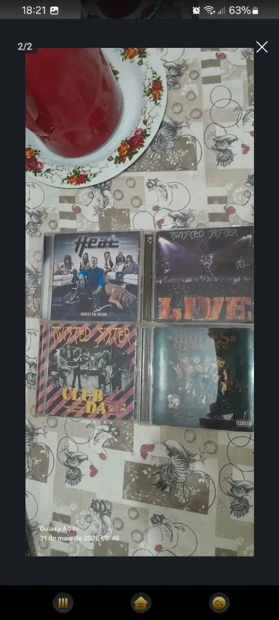 Cds bandas clássicas do hard rock - Foto 2