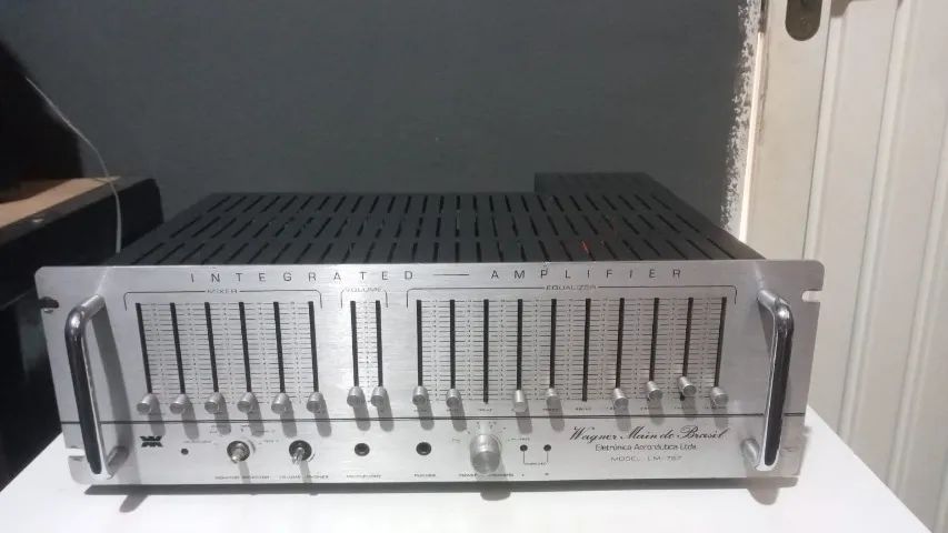 amplificador com mixe e equalizador - Foto 2