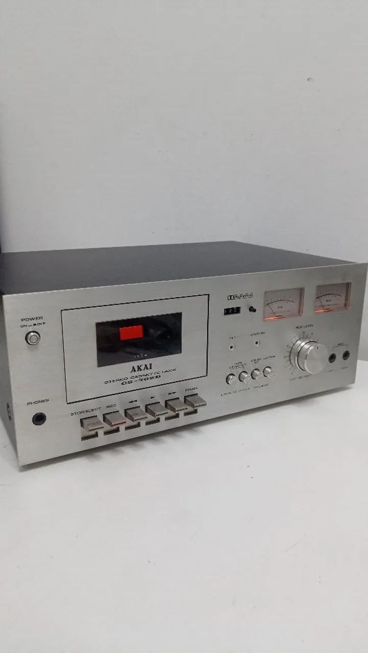 Tape Deck Akai CS-702D revisado