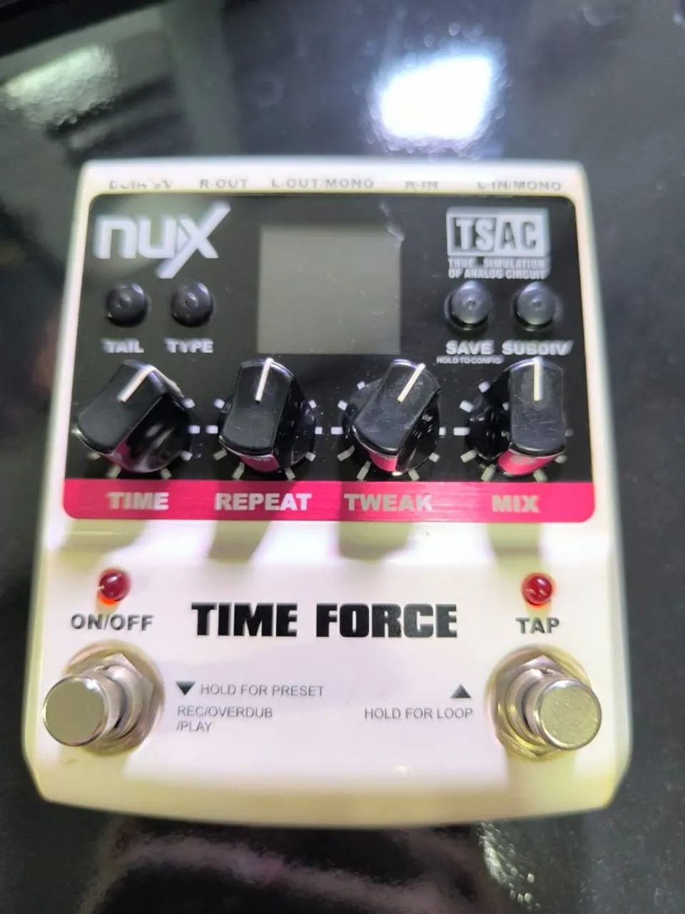 Pedal Nux Time Force Stereo Delay