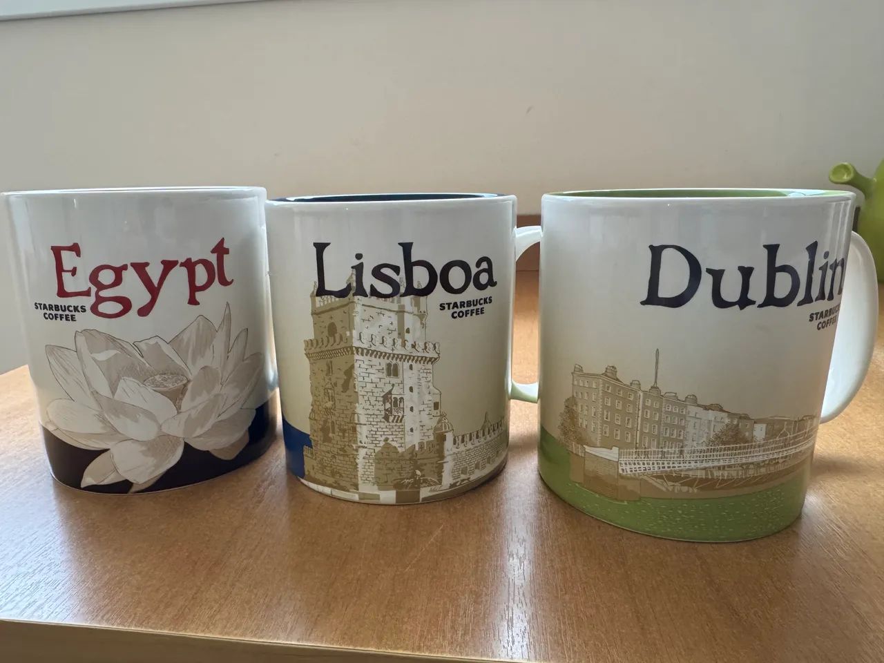 Canecas Starbucks-Coleção Países - Lisboa- Dublin-Egypt
