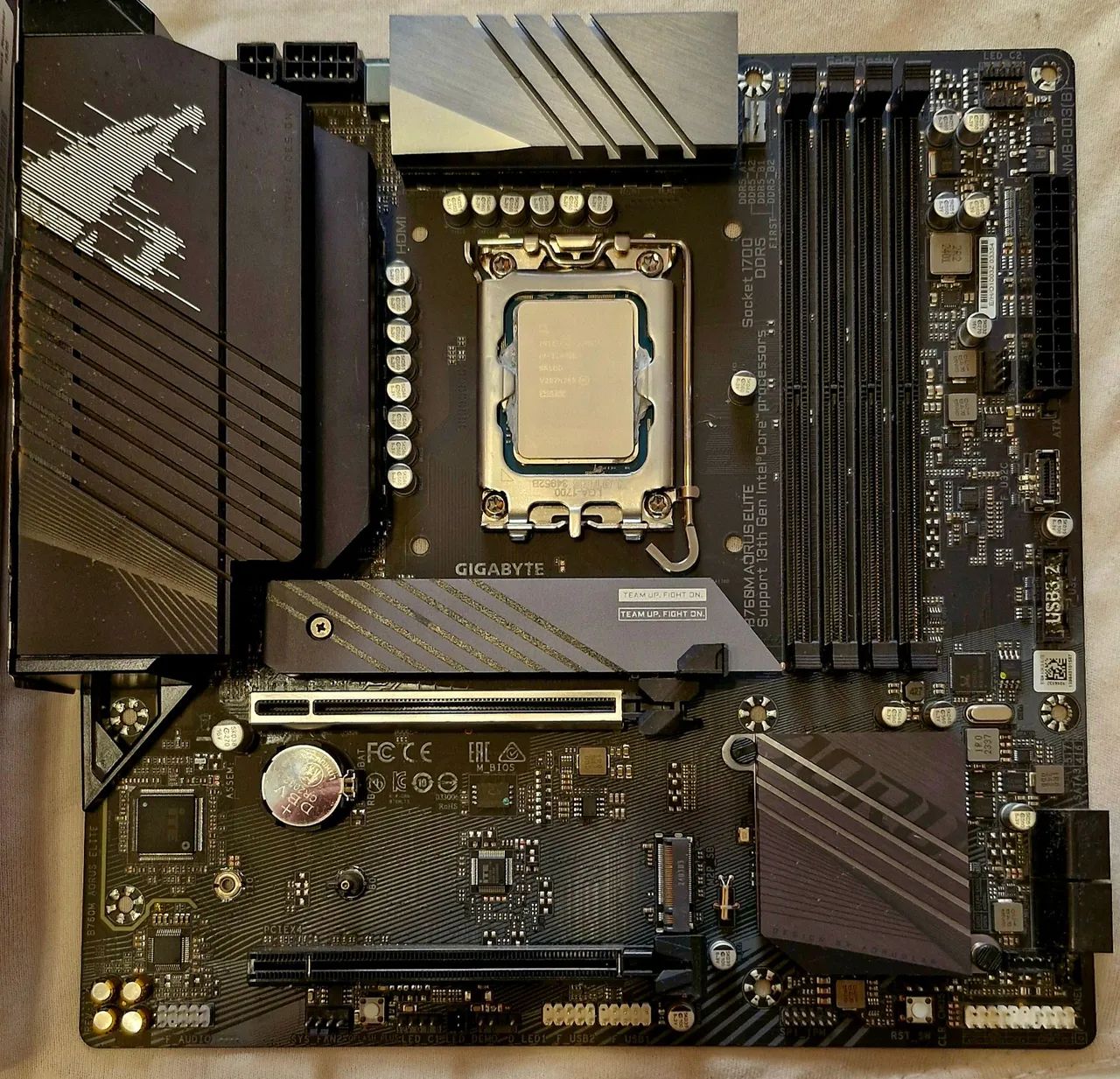I9 12900ks + Aorus Elite B760M - Foto 4