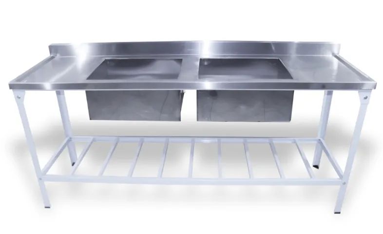 al - mesa inox 02 cubas 190 x 0.70