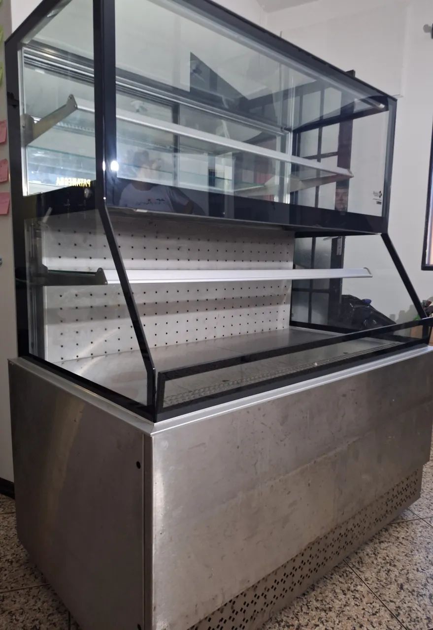 Vitrine Refrigerada Dupla Mista Inox (Doces e Bebidas)  - Foto 3