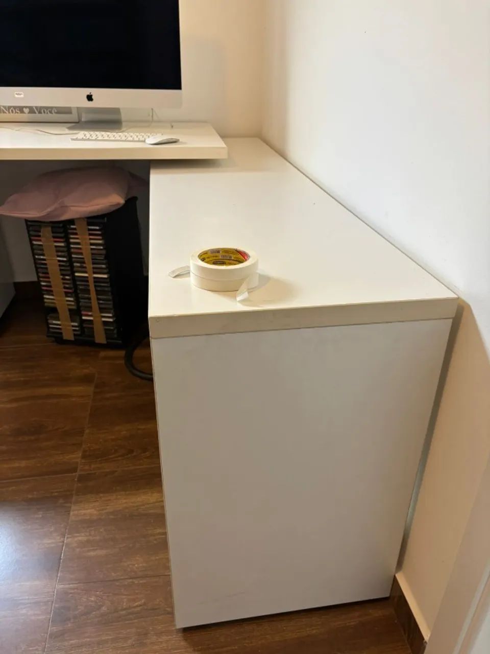 MESA ESCRITÓRIO EM L - Foto 2