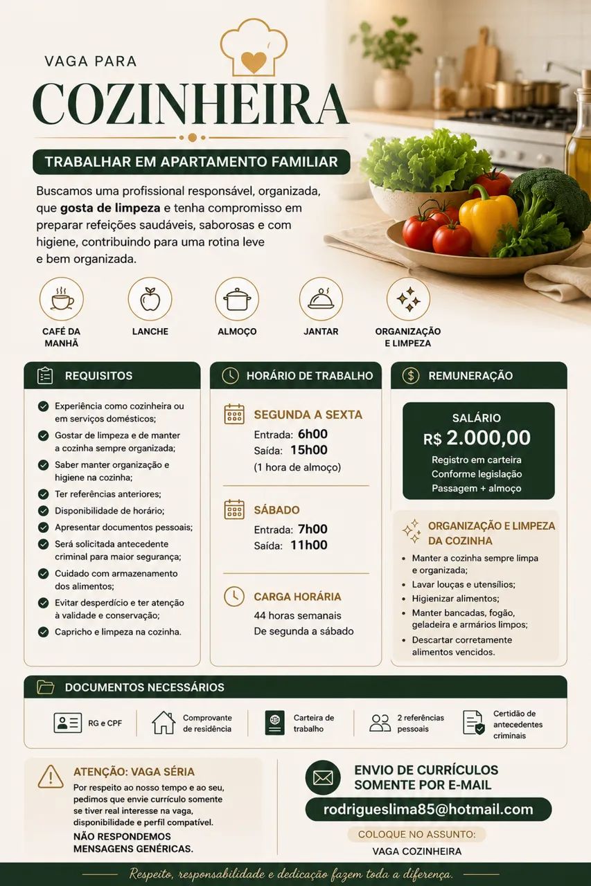 Cozinheira 