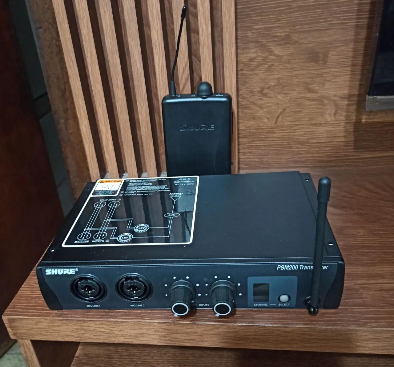 Retorno de palco psm200 shure original