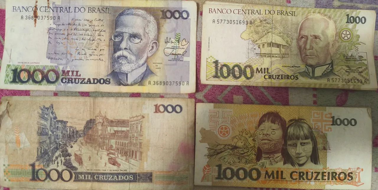 Notas, dinheiro e moedas antigas  - Foto 5