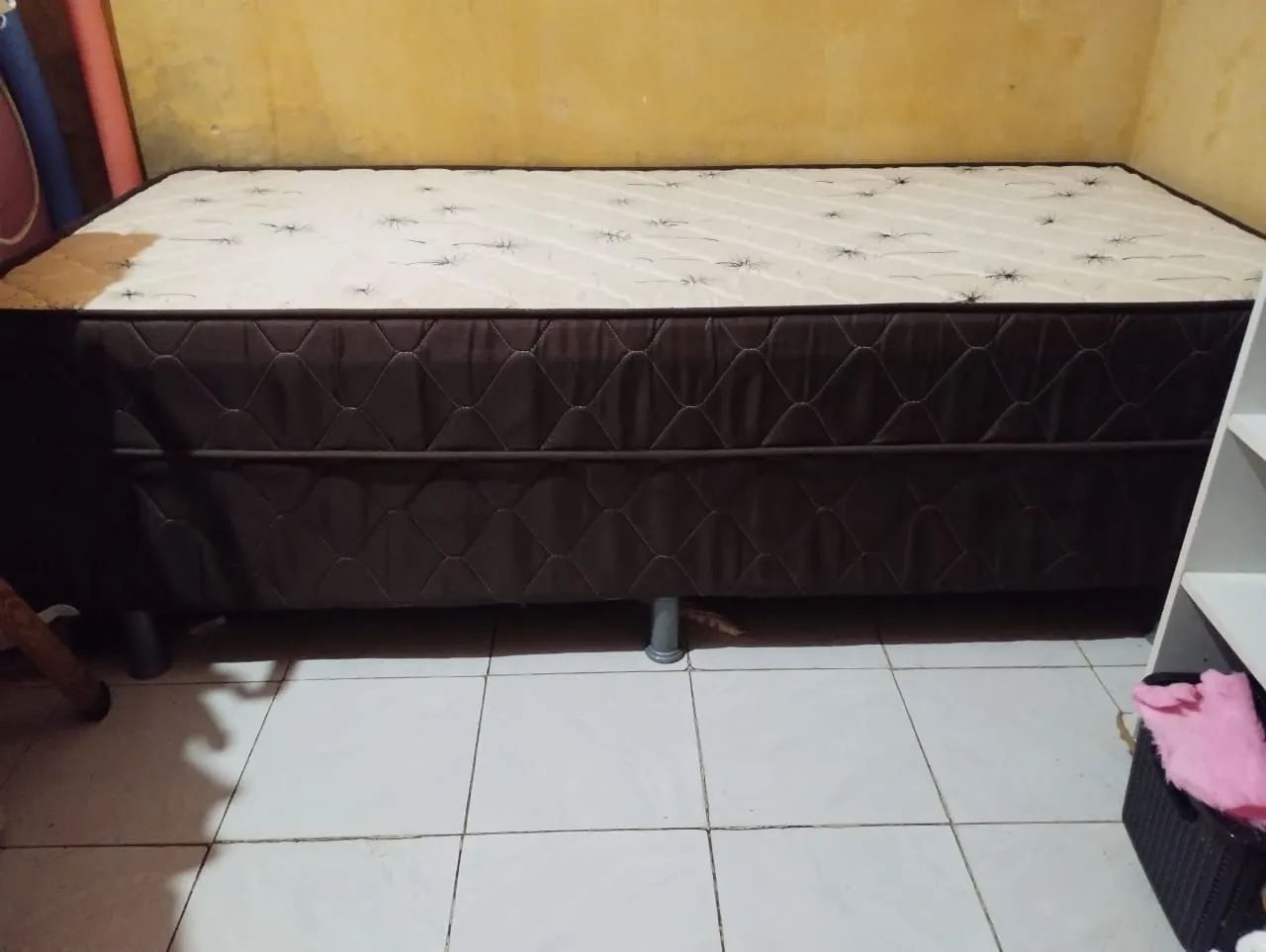 Cama Box Solteiro + Colchão 