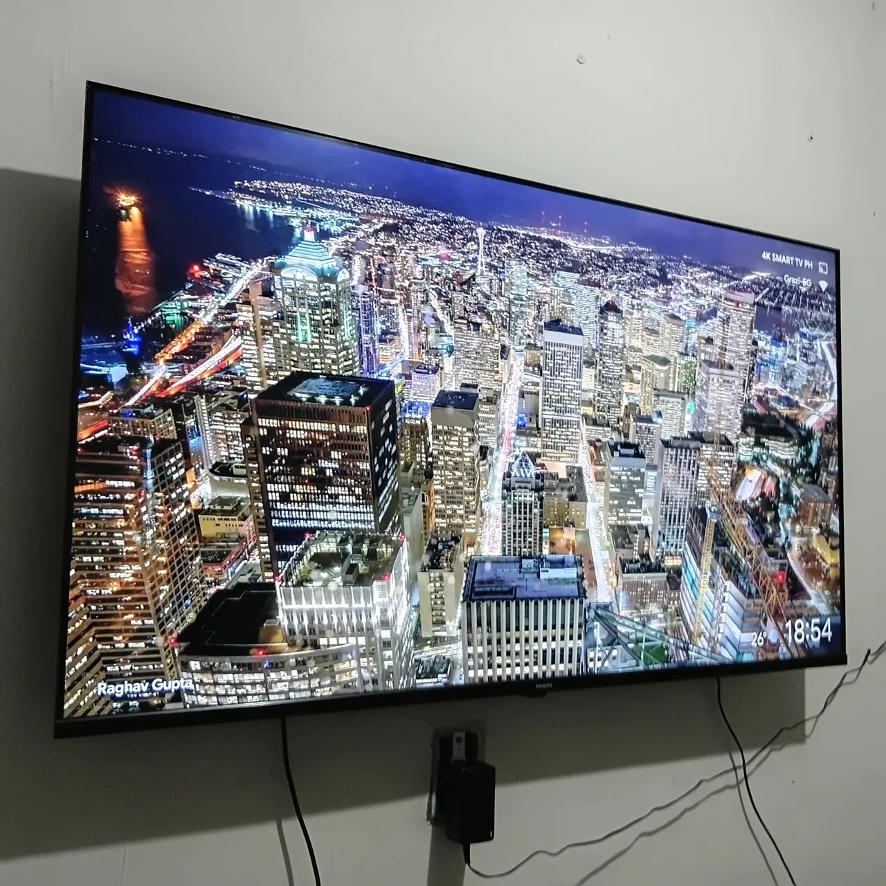 Smart TV Philips 4K 55 polegadas nova - Foto 2