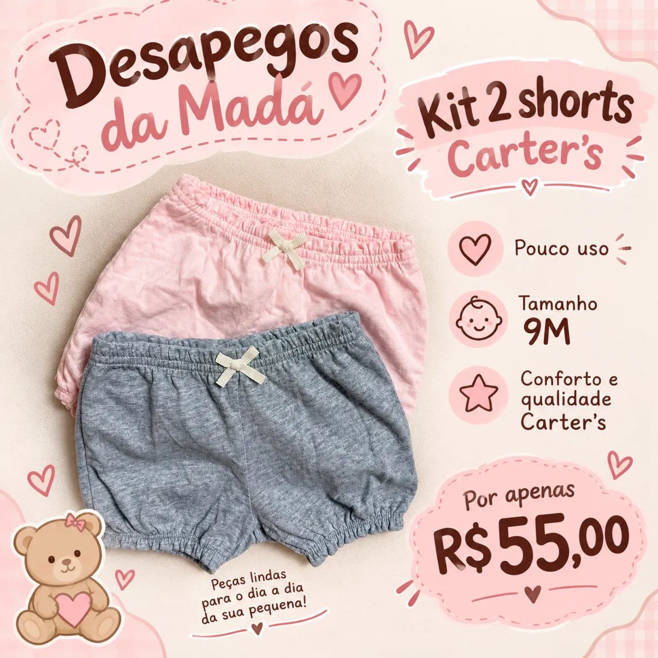 Short Carters 9M 