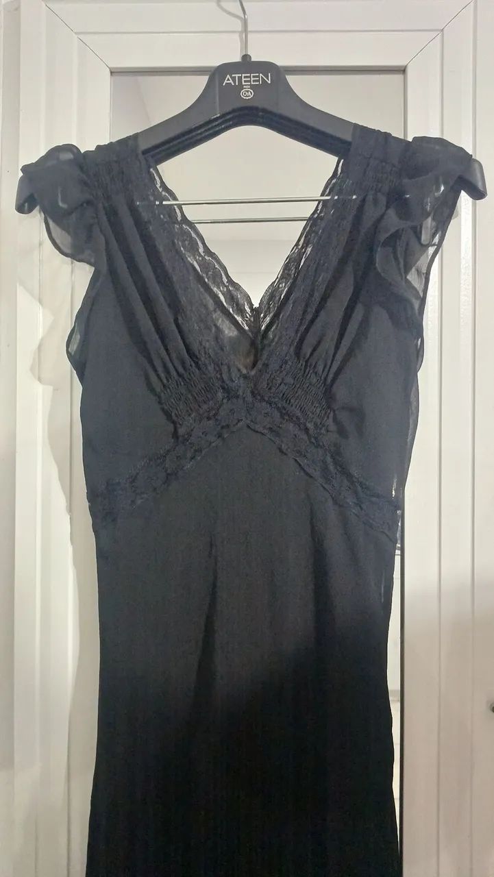 Vestido preto meia perna  - Foto 3