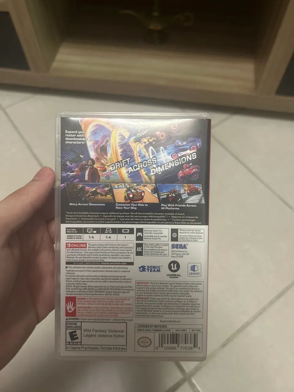 Sonic Racing Crossworlds Switch  - Foto 3