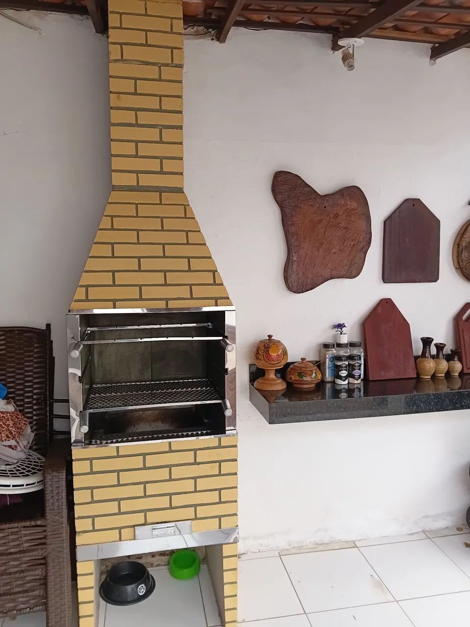 Vendo churrasqueira com balcão  - Foto 4