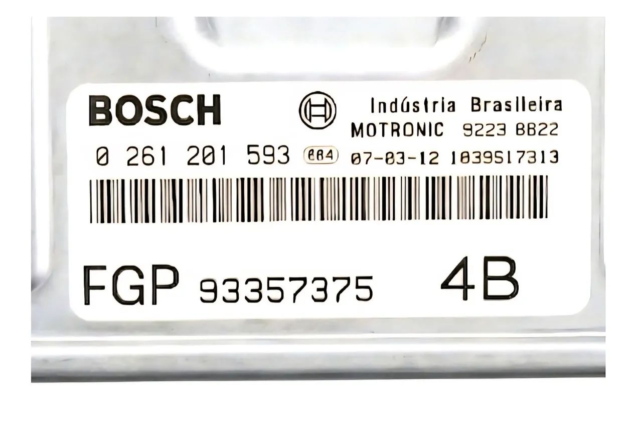Módulo Injeção Vectra 2.0 2006 a 2011 0261201593 Resetado - Peças