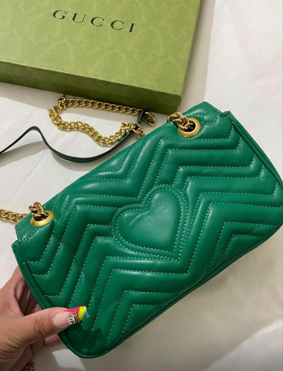 Bolsa marmont Gucci couro - Foto 2