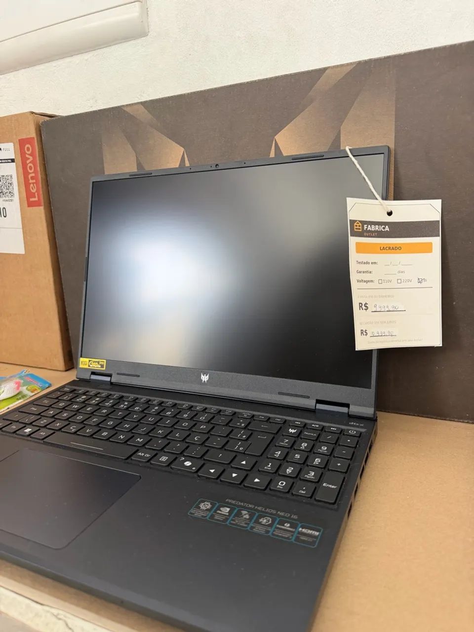 Notebook Gamer 16? PREDATOR NEO 16IA - Foto 3