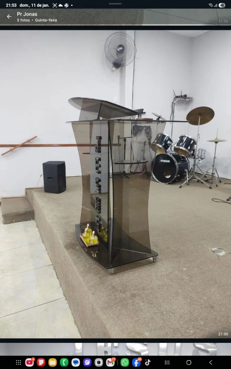 Vendo púlpito Semi novo  - Foto 4