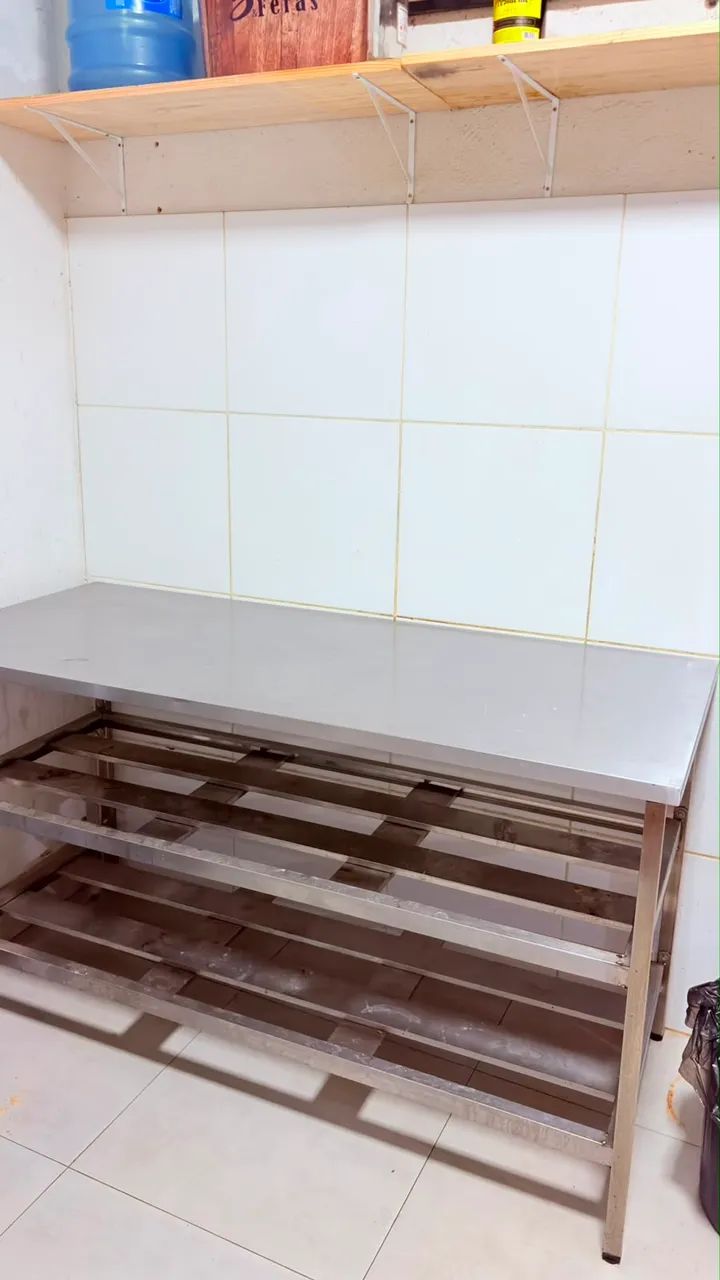 Mesa de Inox para Cozinha 