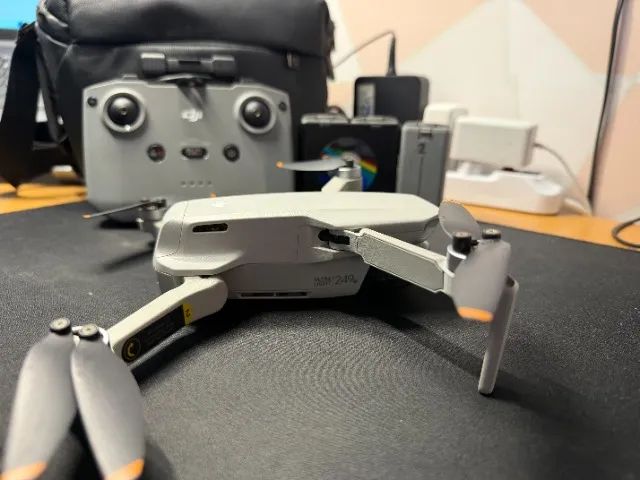 Drone DJI MINI 2 SEMI NOVO - KIT 3 BATERIAS - Foto 2