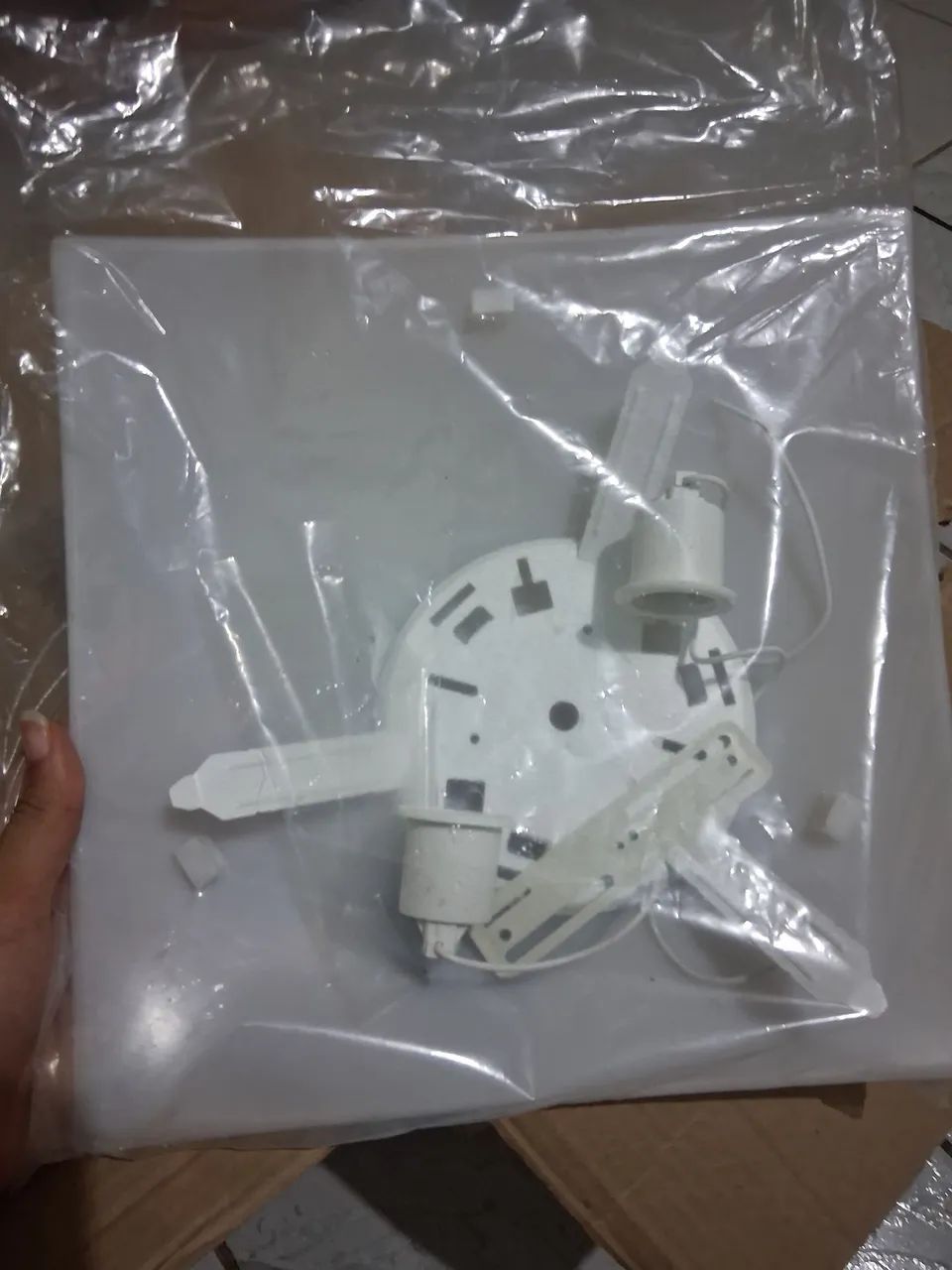 2 kits com 6 luminárias Quadradas - 28cm - Foto 5