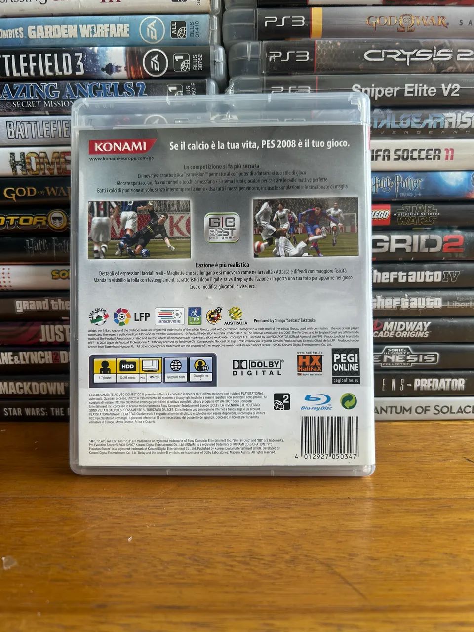 PES 2008 PS3 - Foto 3