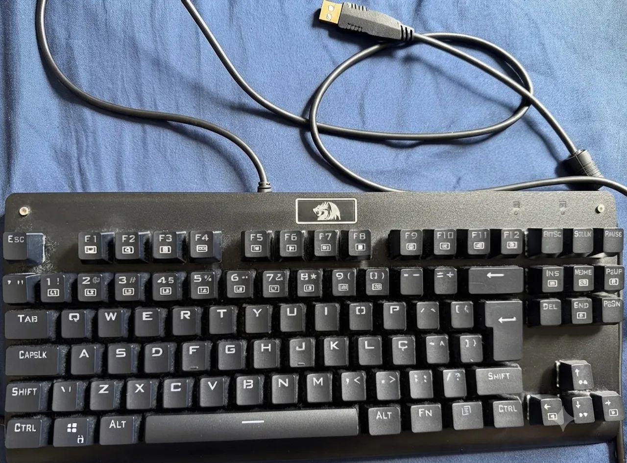 Teclado mecânico Redragon dark