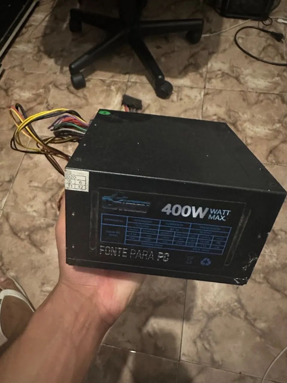 Vendo fonte atx 400w 