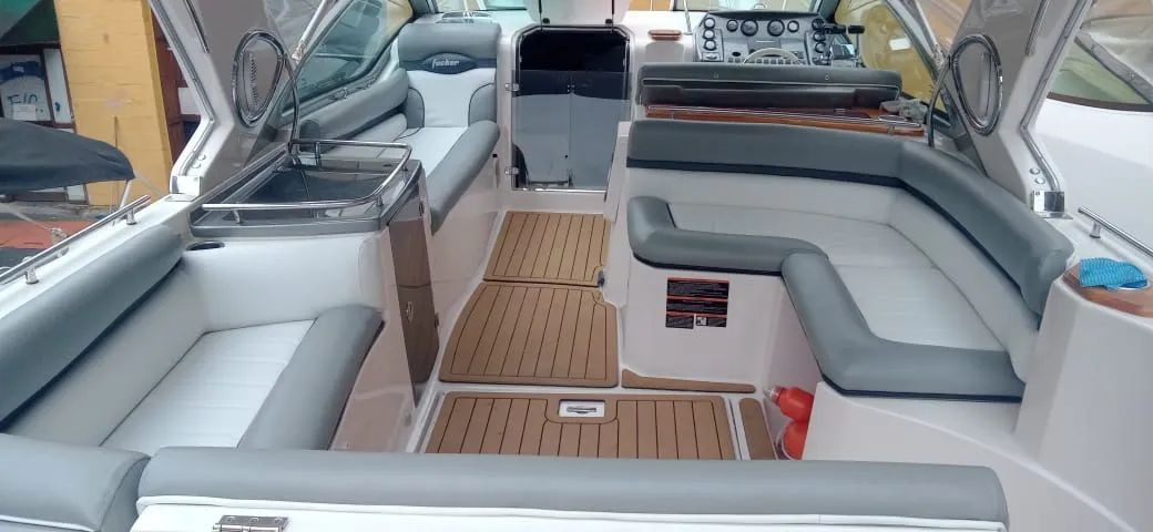Lancha 32 pés completíssima em 3 cotas - motorização 2025  - Foto 4