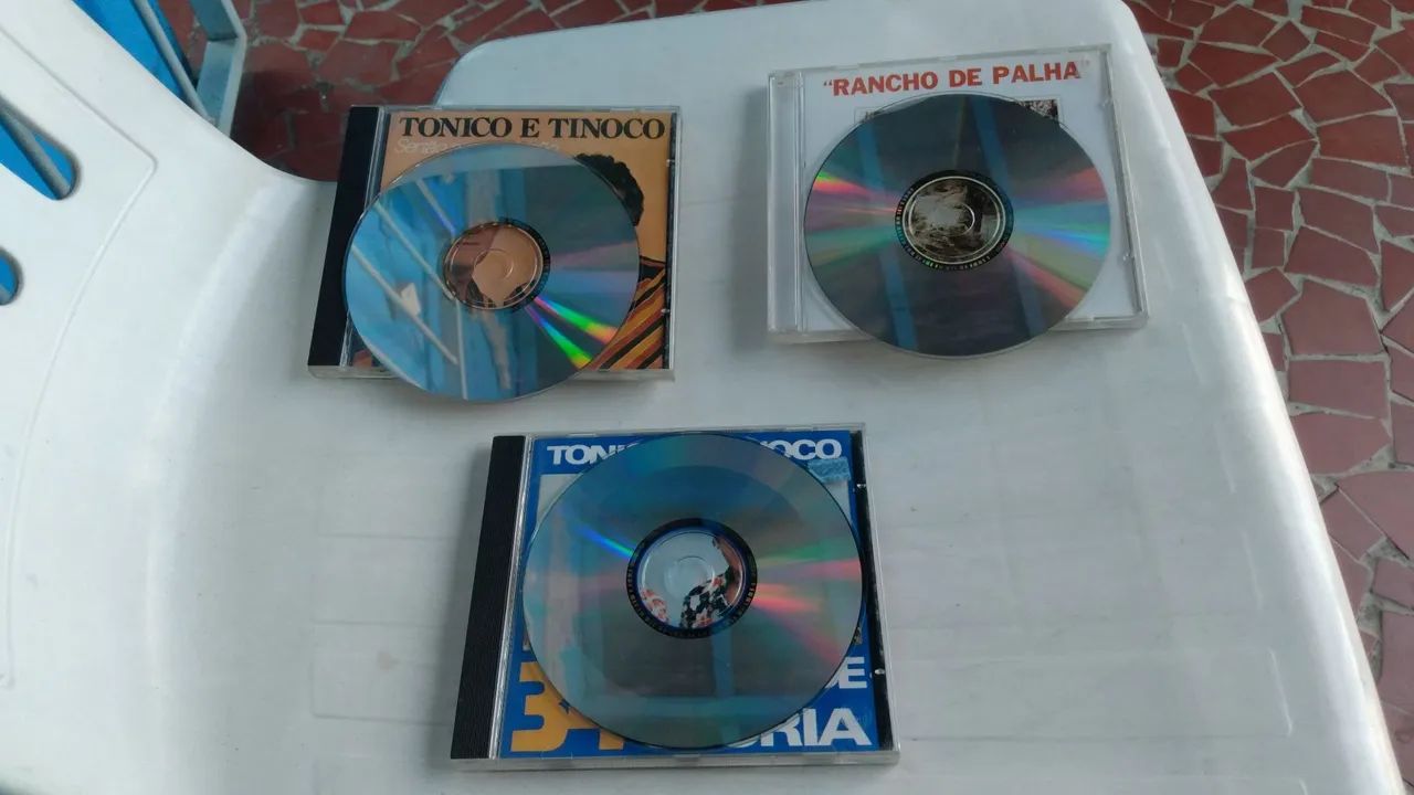 Kit 5 CDs originais tonico e Tinoco ótimo estado.  - Foto 2