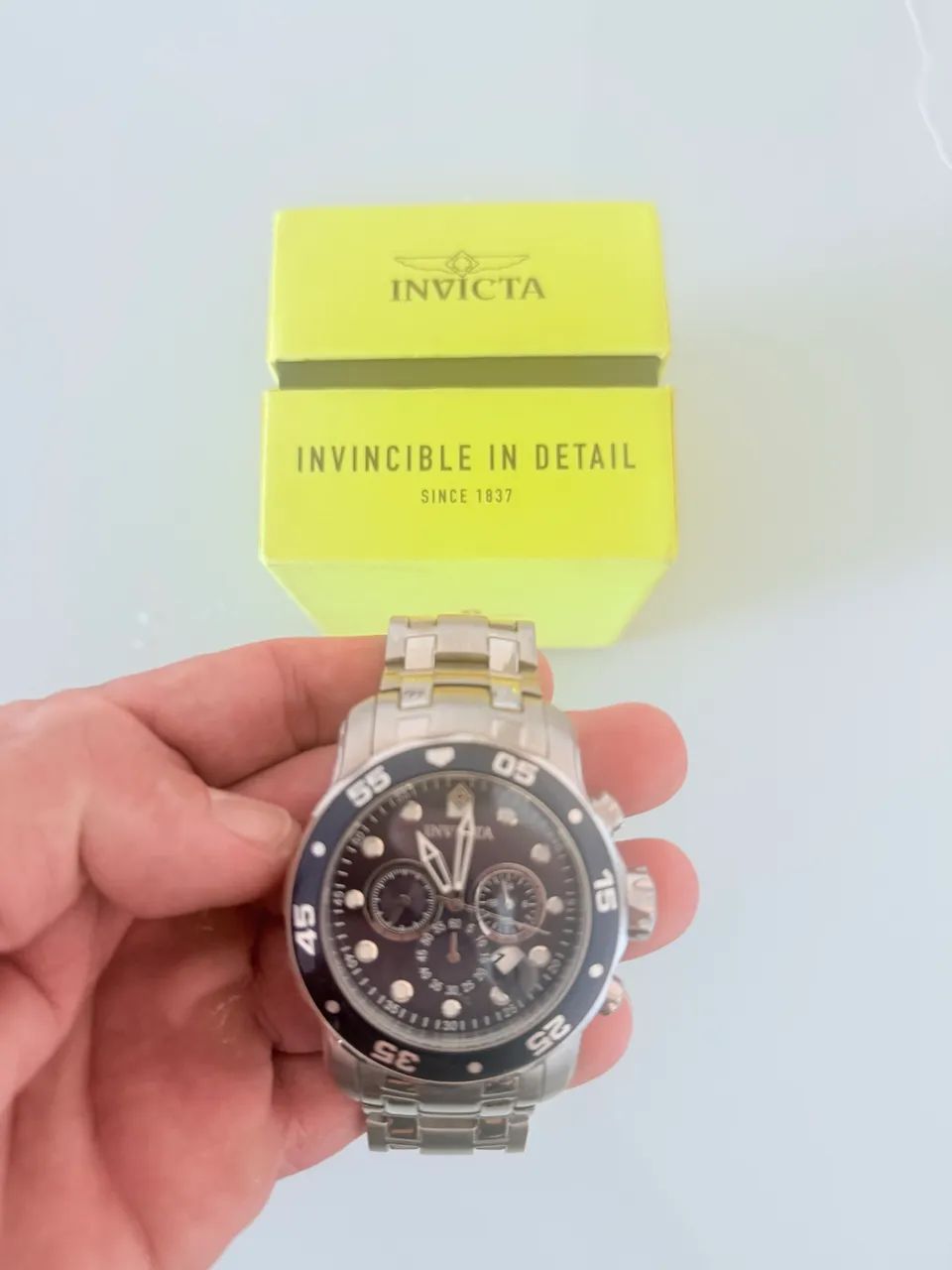 Relógio invicta Pro Diver fundo azul - Foto 4