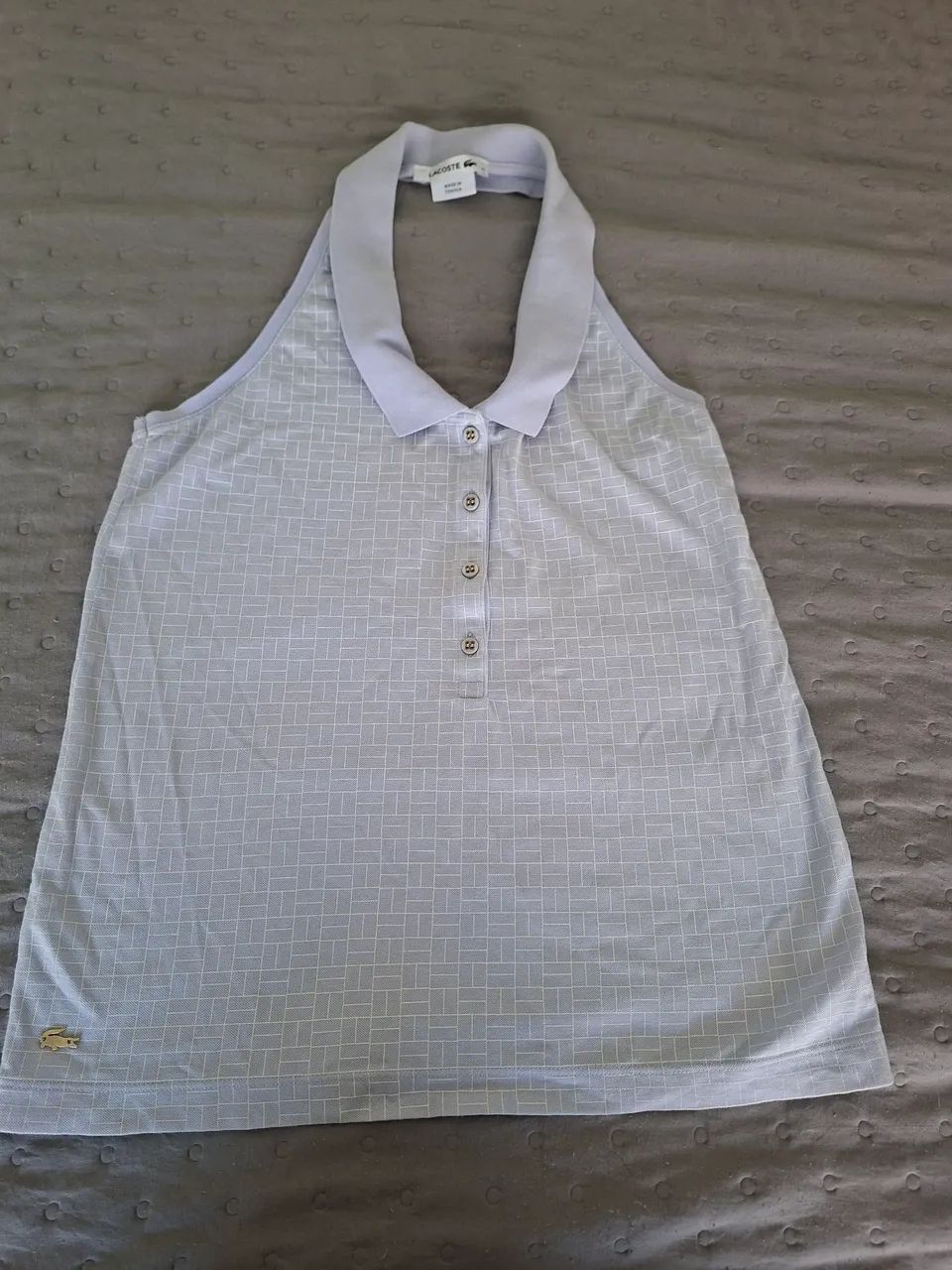 Blusa frente única Lacoste