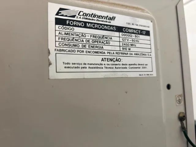 MICROONDAS CONTINENTAL 21L  - Foto 3