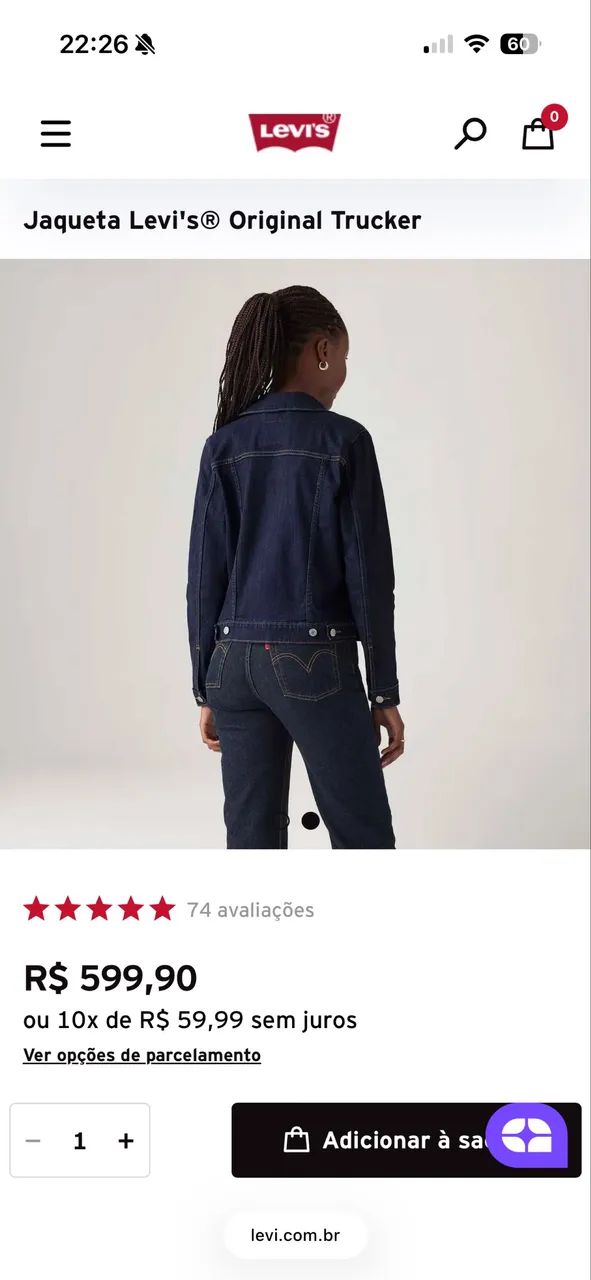 Jaqueta Levi's original  - Foto 2