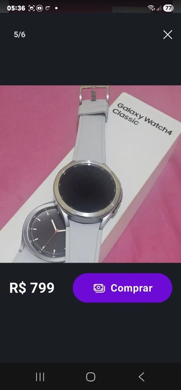 Relógio galaxy watch 4 - Foto 3