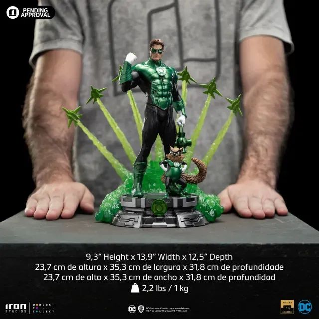 Lanterna Verde Unleashed DC Iron Studios