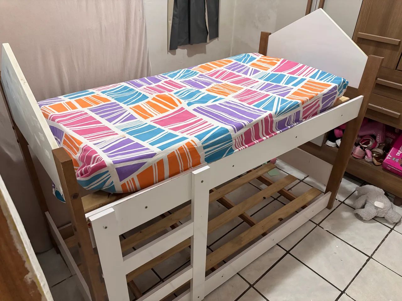 Cama Infantil com escorregador  - Foto 4