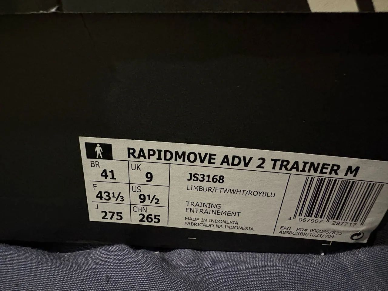 Tênis Corrida e Treino Adidas Rapidmove ADV 2 Trainer Original - Foto 3