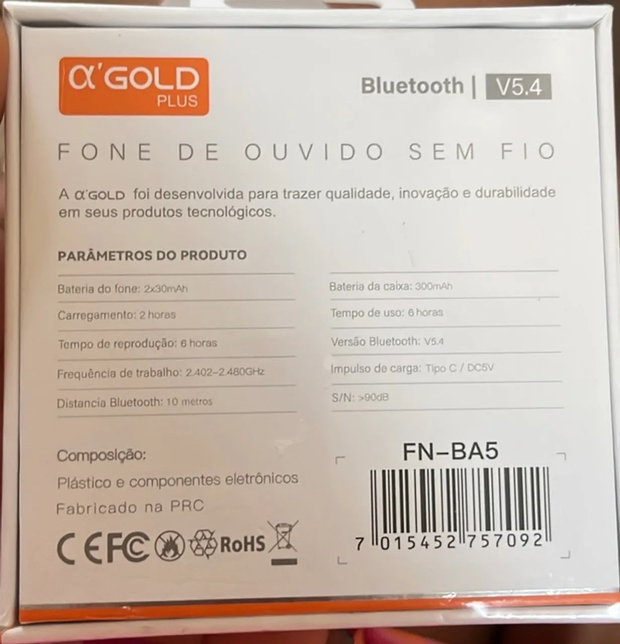 Fone Bluetooth a?gold - Foto 2